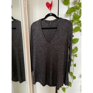 Riller & Fount Long Sleeve Tee Shirt Minidress